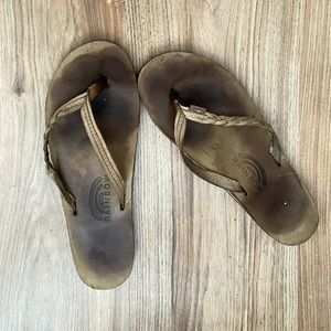 Rainbow Flip Flops Flirty Braidy- Size L